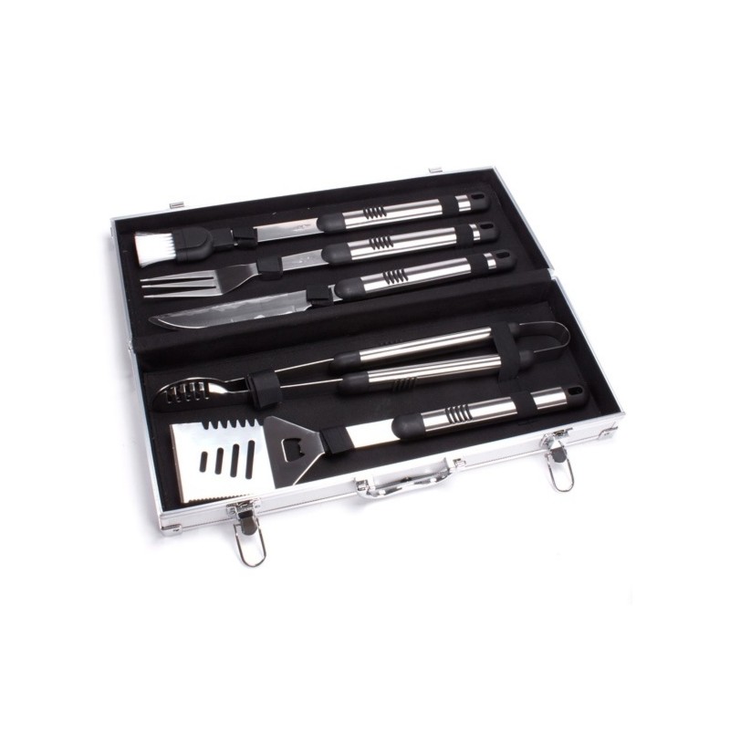 Spirella Malette Spéciale Barbecue X 5 Articles En Inox MSV