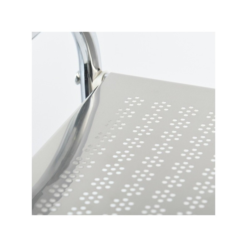 Spirella Meuble Desserte De Salle De Bain 3 Titoirs En Acier MSV