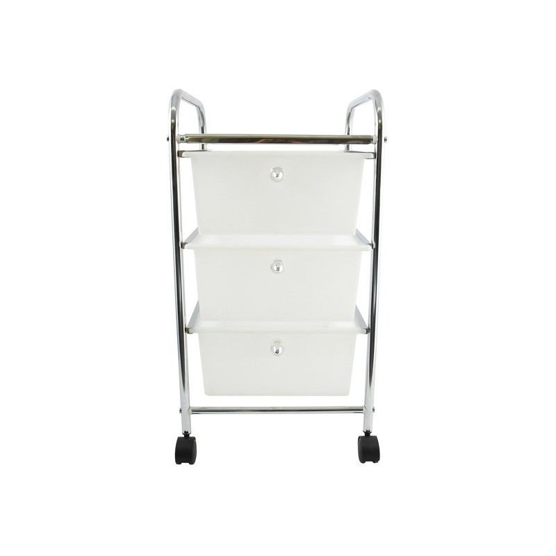 spirella Meuble Desserte de salle de bain 3 titoirs en Acier MSV