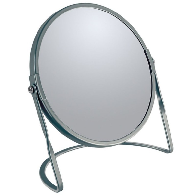 spirella Miroir grossissant sur pied Acier AKIRA Gris mat Spirella