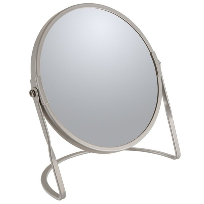 spirella Miroir grossissant sur pied Acier AKIRA Taupe mat Spirella