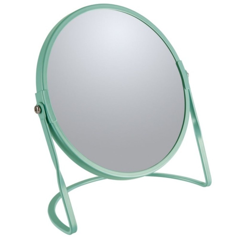 spirella Miroir grossissant sur pied Acier AKIRA Vert mat Spirella