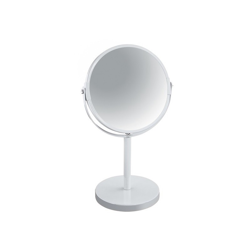 spirella Miroir grossissant sur pied Acier SYDNEY Blanc Spirella