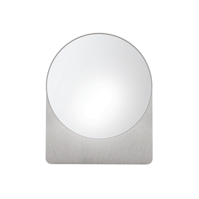 Spirella Miroir Rond à  Poser Inox ALENA Brossé Spirella