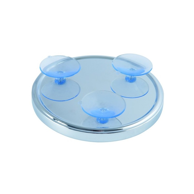 Spirella Miroir Rond Grossissant X 5 Avec Ventouse Acier Chromé MSV