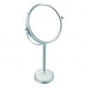 Spirella Miroir Rond Sur Pied Grossissant Acier Chromé MSV