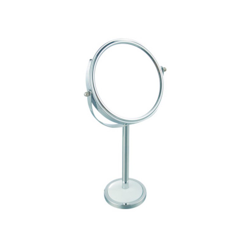 spirella Miroir Rond sur pied Grossissant Acier Chromé MSV