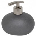 Spirella MSV Distributeur De Savon Céramique BALI Gris Aspect Pierre