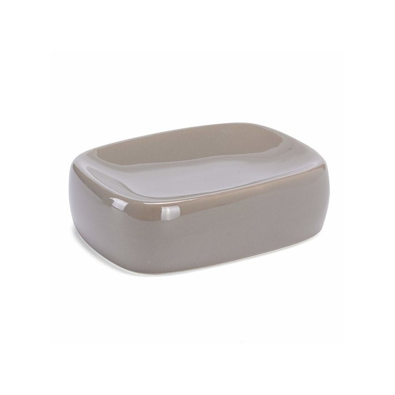 Spirella MSV Ensemble 3 Accessoires De Salle De Bain Céramique CLASSIC Marron