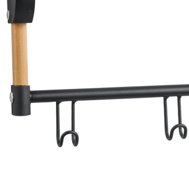 Spirella MSV étendoir à  Linge De Porte ZOE Bambou Noir