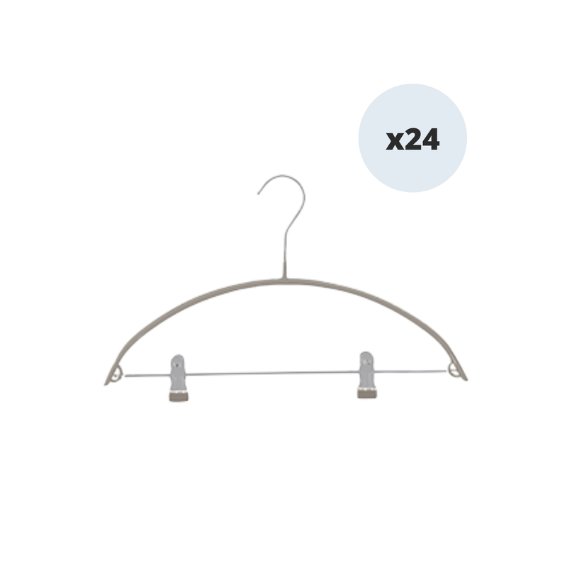 spirella MSV Lot 24 Cintres Metal Plastifie Combine 2 Pin