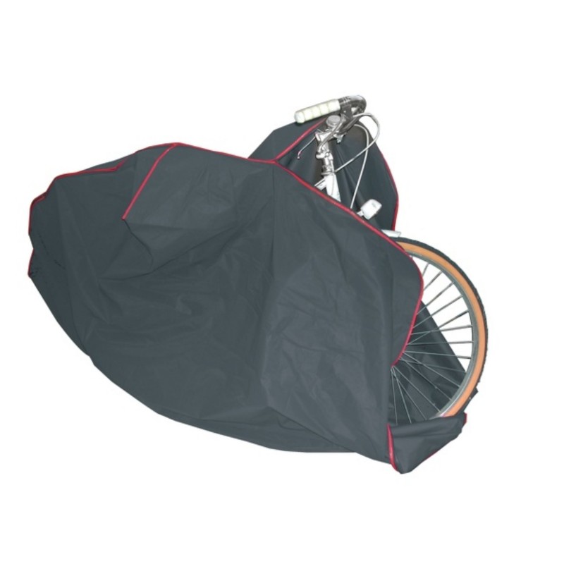 Spirella MSV Lot De 2 Housses De Protection Imperméable Pour Vélo PVA Gris