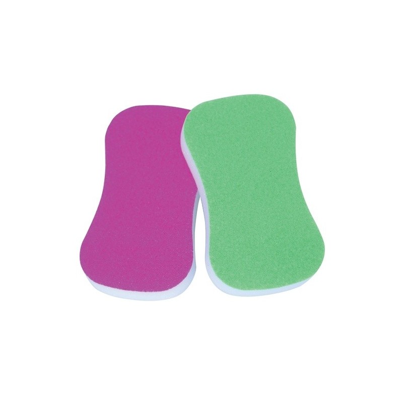 spirella MSV Lot de 24 éponges à récurer Rose et Vert spirella MSV Lot de 24 éponges à récurer Rose et Vert