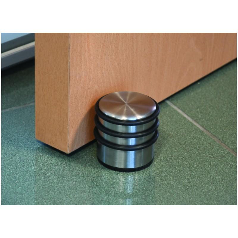 Spirella MSV Lot De 6 Blocs Stop Portes Solide En Inox & Caoutchouc