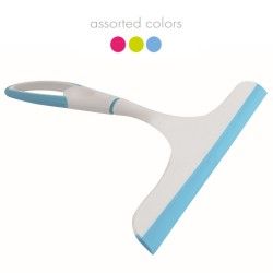 Spirella MSV Raclette De Nettoage Souple à  Vitres 25cm - Coloris Aléatoire - Manche Ergonomique