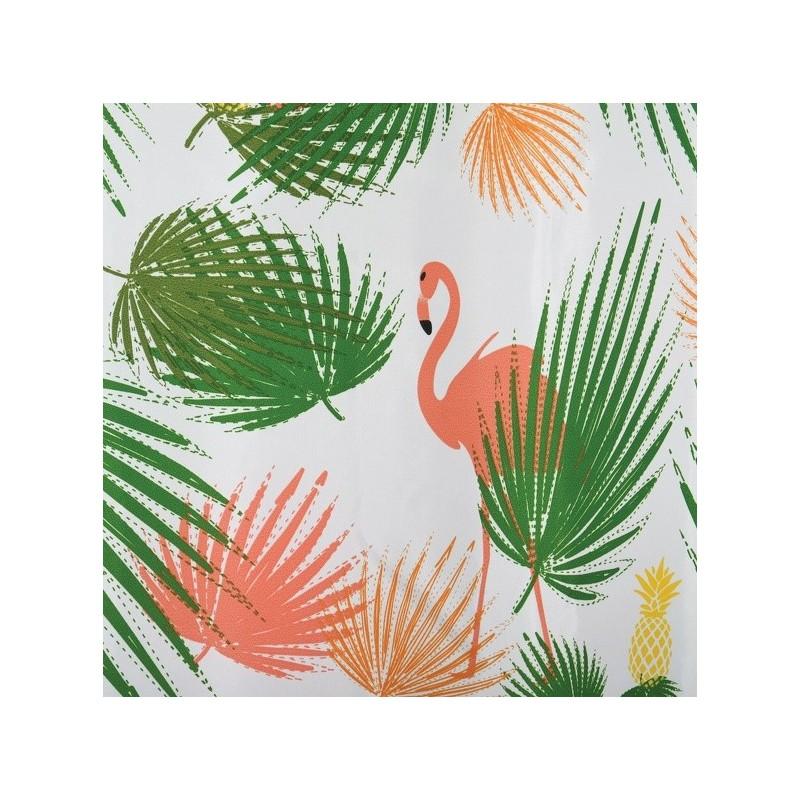 Spirella MSV Rideau De Douche Polyester AMAZONIA 180x200cm QUALITà PREMIUM Multiclor - Anneaux Inclus