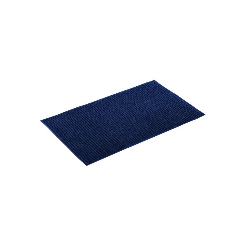 Spirella MSV Tapis De Bain Microfibre CHENILLE 50x80cm Bleu Foncé