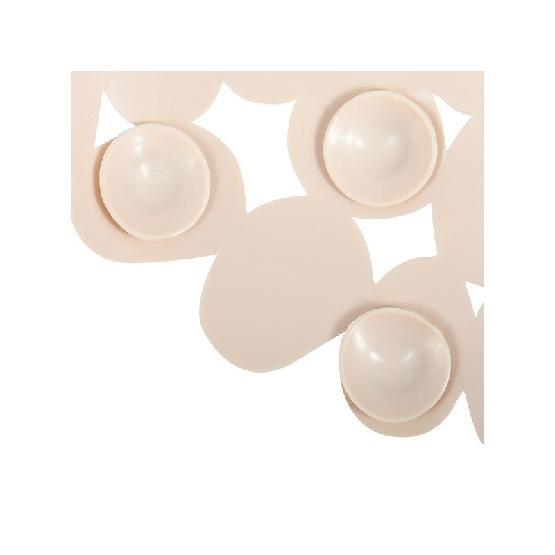 Spirella MSV Tapis Fond De Baignoire PVC GALETS 35x68cm Beige