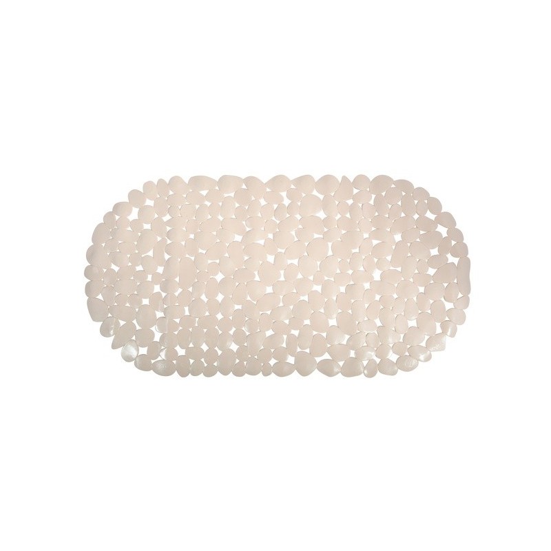 spirella MSV Tapis Fond de baignoire PVC GALETS 35x68cm Beige
