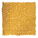 Spirella MSV Tapis Fond De Douche PVC GALETS 53x53cm Safran
