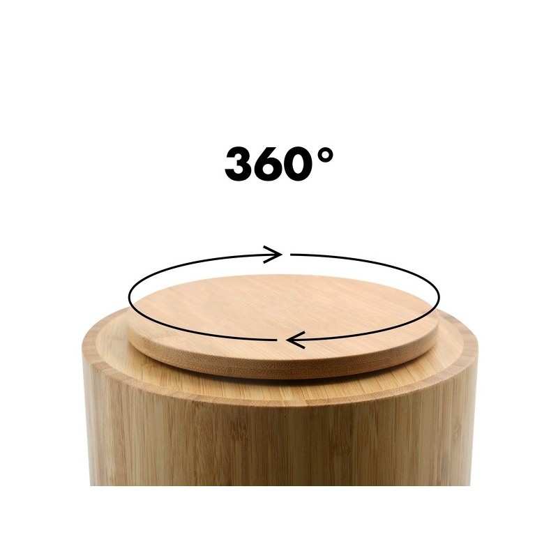 Spirella Organisateur De Maquillage Bambou ISALYS Beige MSV