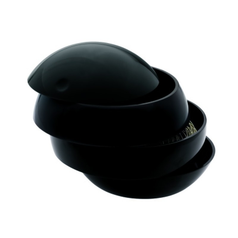 spirella Organisateur de maquillage Box-Beauté BOWL Noir Spirella