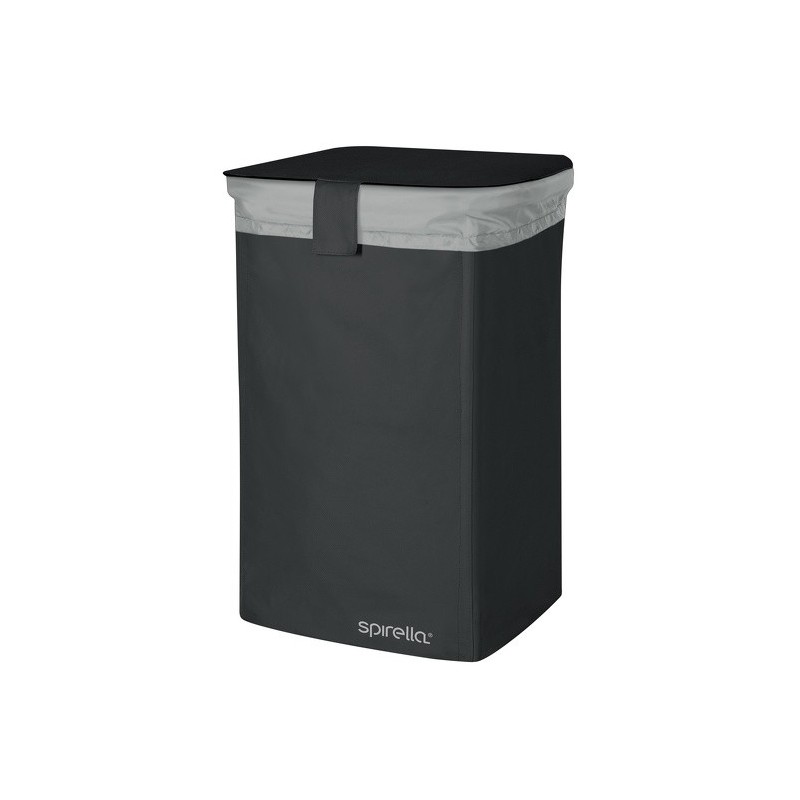 spirella Panier à  linge CLASSIC L 50L Noir Spirella