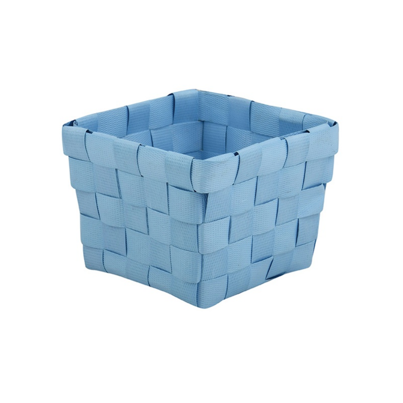 spirella Panier de rangement 10x10x7 5cm Pastel Bleu MSV