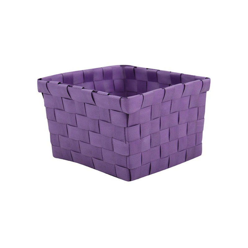 spirella Panier de rangement 10x10x7 5cm Violet MSV