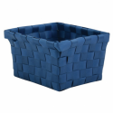 Spirella Panier De Rangement 14x14x9cm Bleu Marine MSV