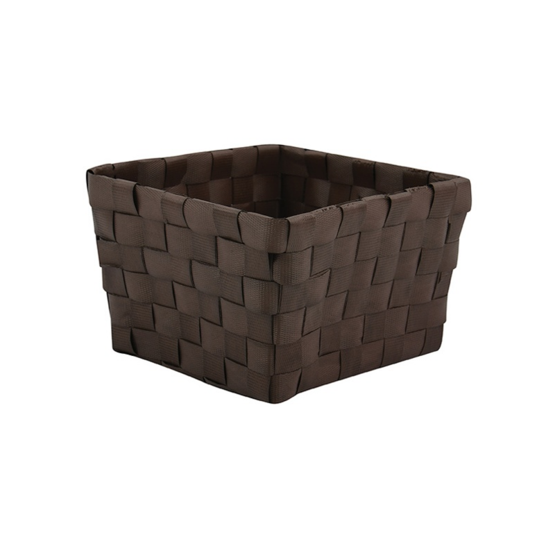 spirella Panier de rangement 14x14x9cm Chocolat MSV