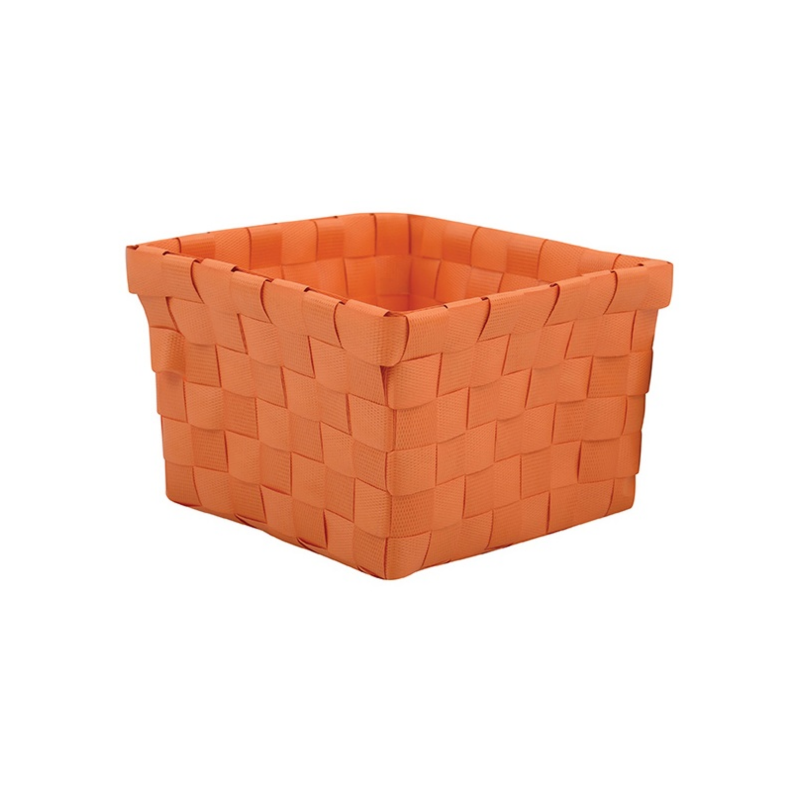 spirella Panier de rangement 14x14x9cm Orange Pastel MSV