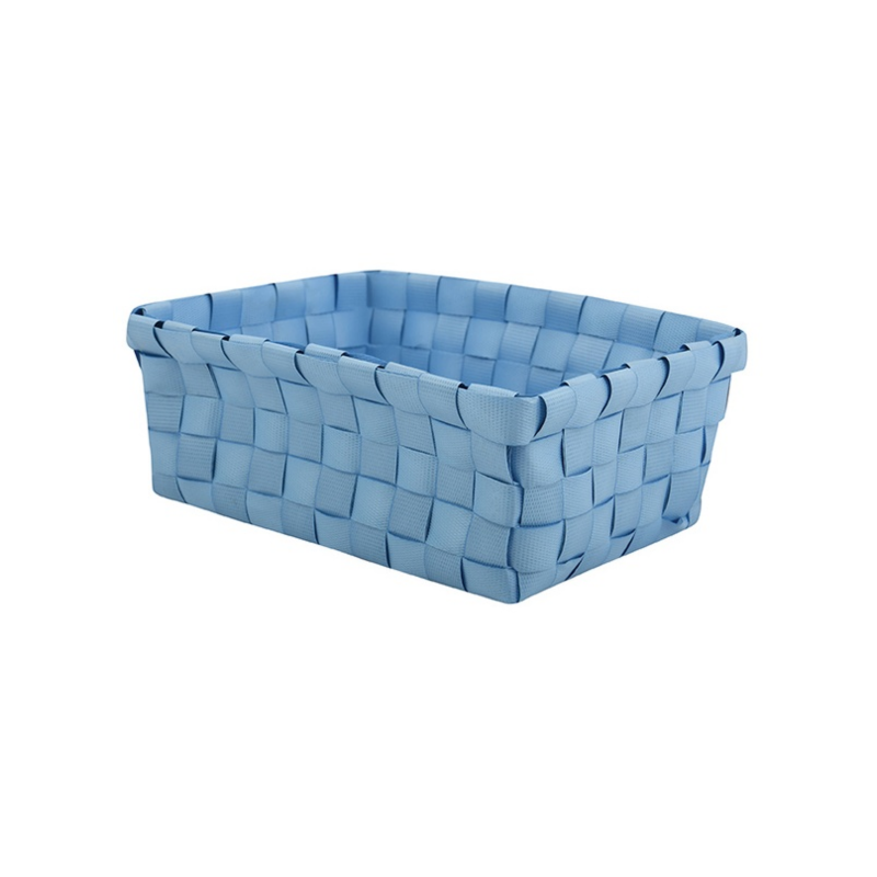 spirella Panier de rangement 19x14x8cm Bleu Pastel MSV