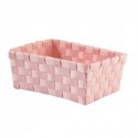 Spirella Panier De Rangement 19x14x8cm Rose Pastel MSV