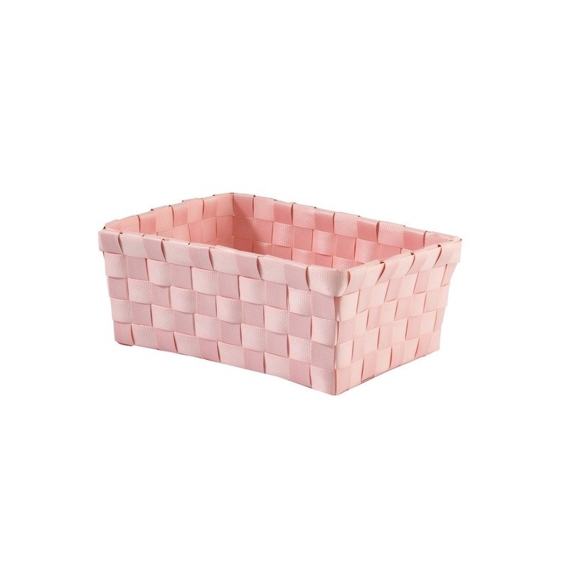 spirella Panier de rangement 19x14x8cm Rose Pastel MSV