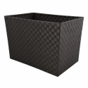 Spirella Panier De Rangement 43x30x30cm Effet Acier Taupe MSV