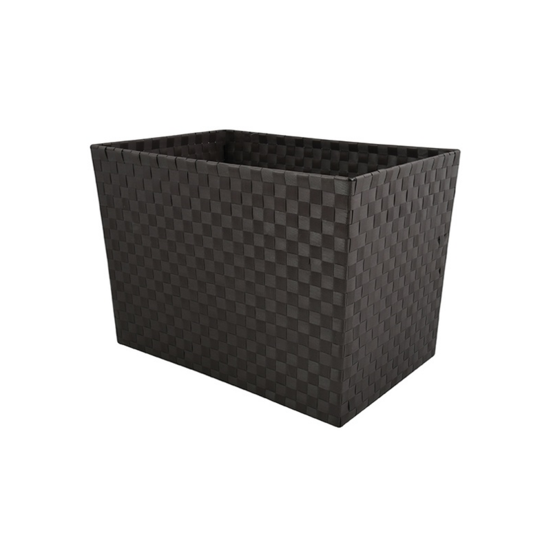 spirella Panier de rangement 43x30x30cm Effet Acier Taupe MSV