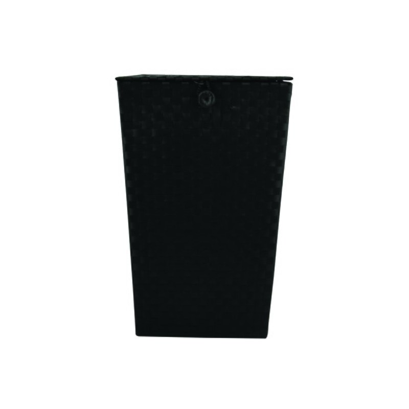 Spirella Panier De Rangement Avec Couvercle 35x35x55 5cm Noir MSV