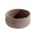 Spirella Panier De Rangement Coton TOBAGO Beige 17x9cm Spirella