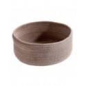Spirella Panier De Rangement Coton TOBAGO Beige 25x10 5cm Spirella