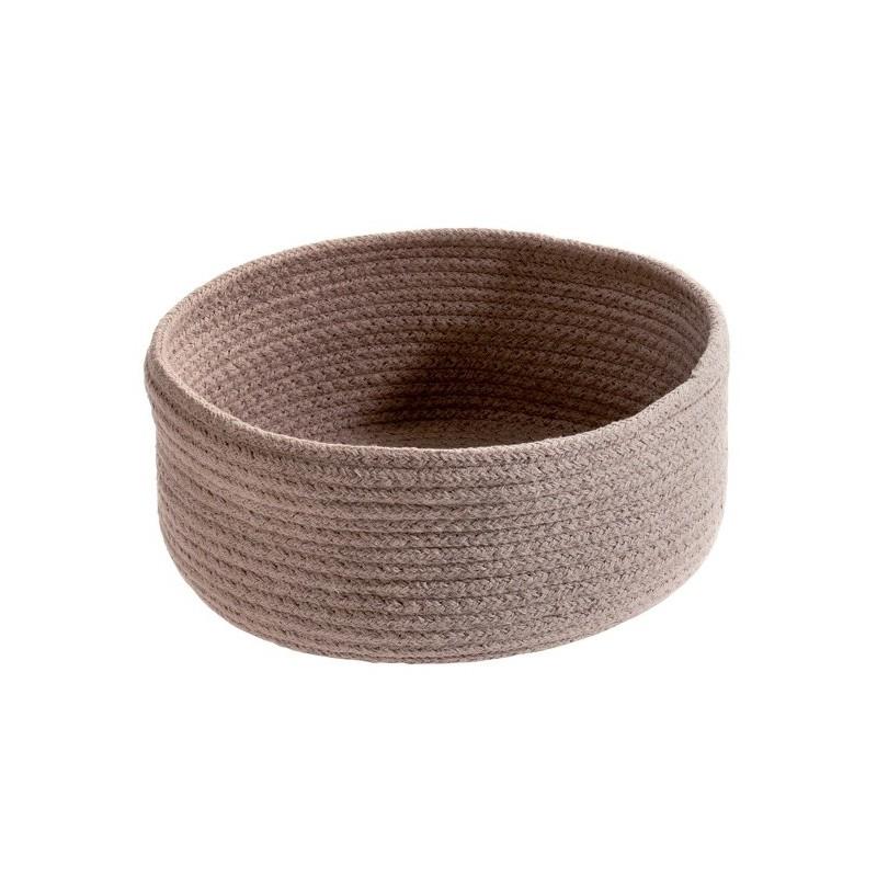 spirella Panier de rangement coton TOBAGO Beige 25x10 5cm Spirella