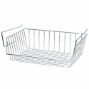 Spirella Panier De Rangement Suspendu à  étagère 40x27x14cm En Acier Chromé MSV