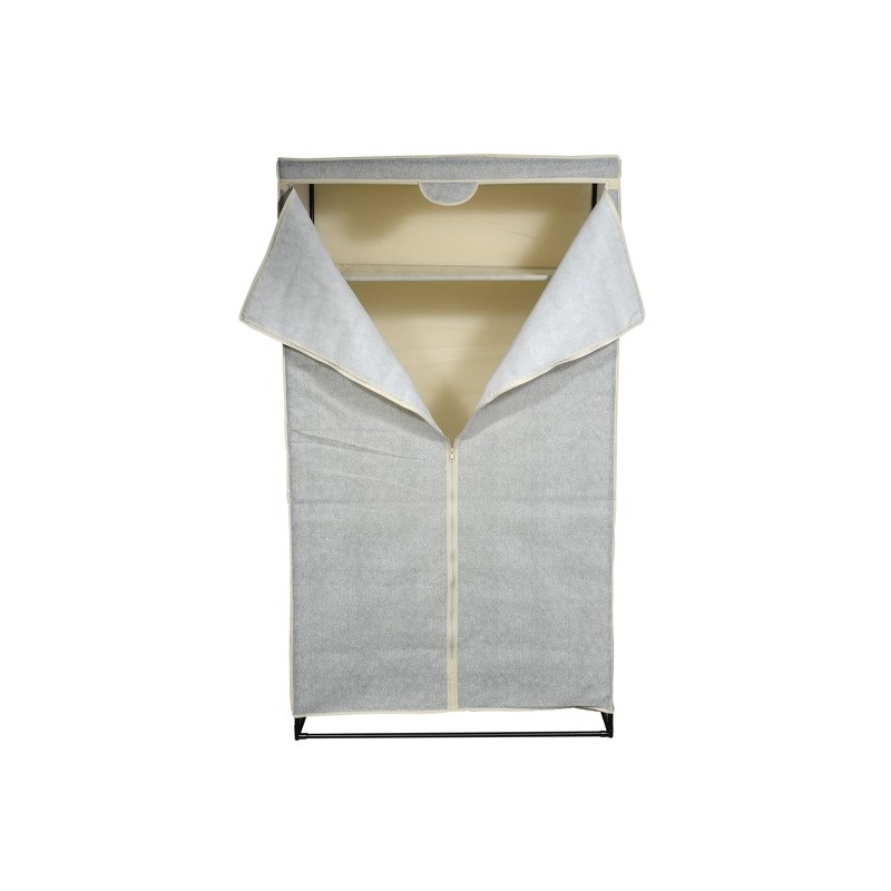 Spirella Penderie Avec étagères PP Aéré Gris & Beige MSV