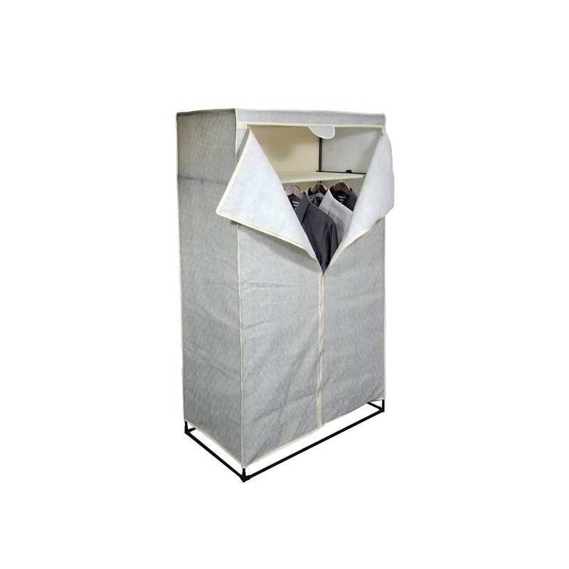 spirella Penderie avec étagères PP aéré Gris & Beige MSV