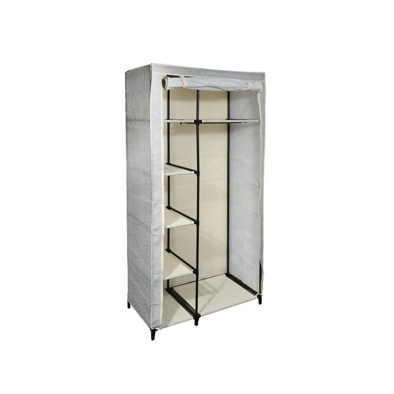 spirella Penderie avec étagères PP aéré Gris & Beige MSV