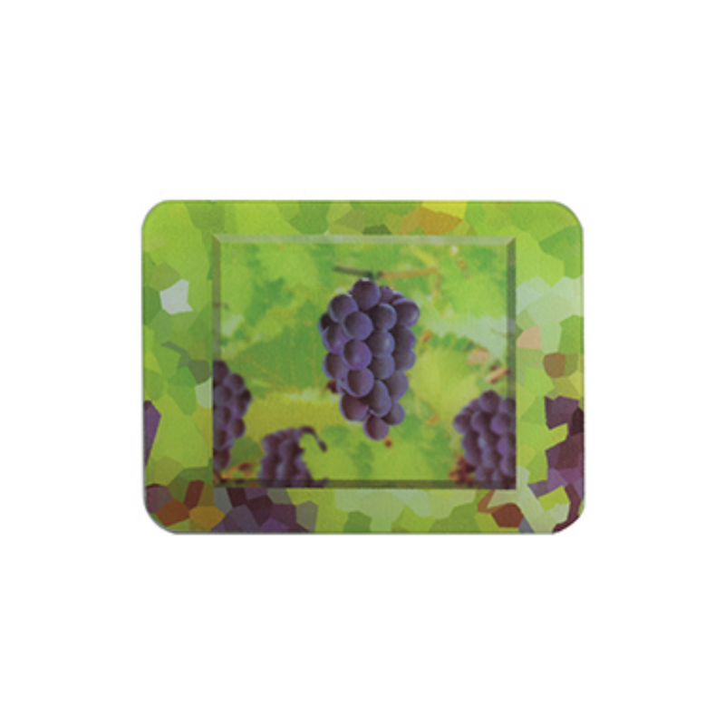 spirella Planche à  découper et dessous de plat en verre motif Raisins MSV