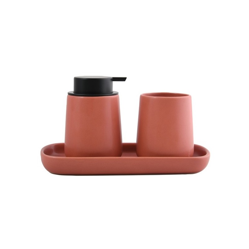 Spirella Plateau Céramique MAONIE Terracotta Mat MSV