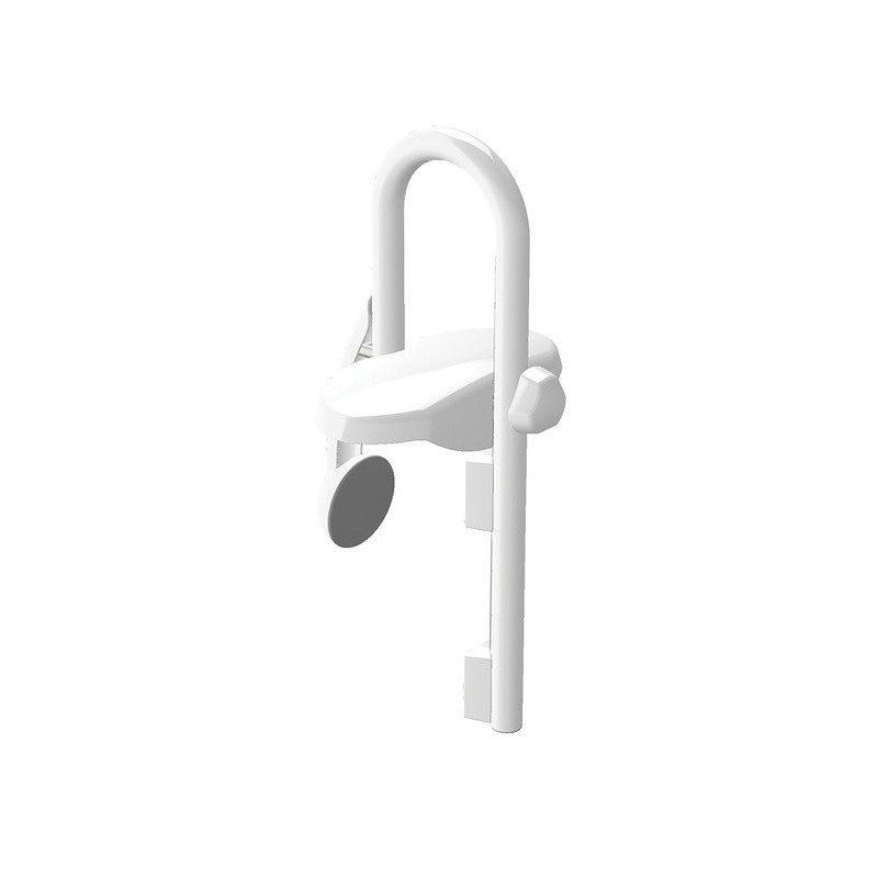 spirella Poignée d'entrée pour le bain Acier Inox Blanc Spirella