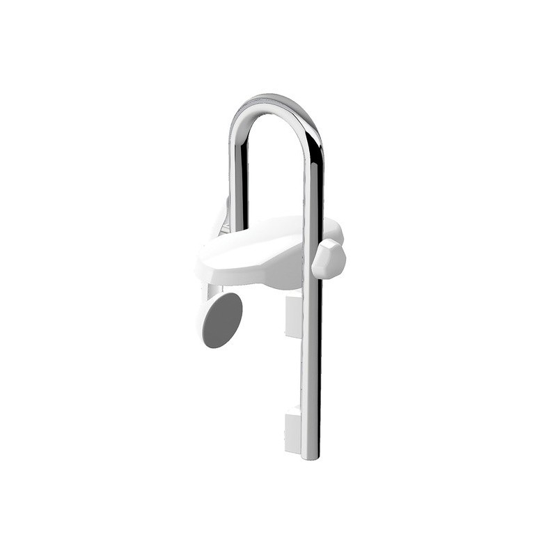 spirella Poignée d'entrée pour le bain Acier Inox Chromé Spirella