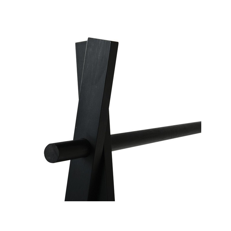 Spirella Portant Bambou Avec Deux étagères MIA Noir MSV